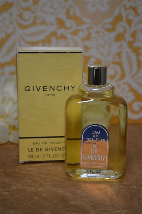 les mythiques givenchy le de|le de Givenchy vintage perfume.